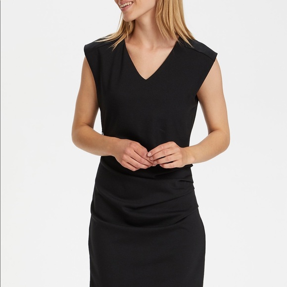 Kaffe India V Neck Dress (NWOT) - Picture 3 of 5